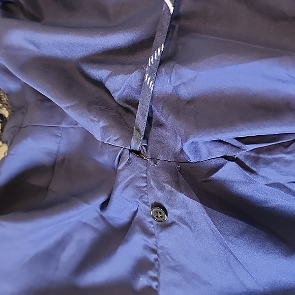 Cupcakes & Cashmere Ivan Painted Plaid Wrap Dress sz S - Picture 15 of 16